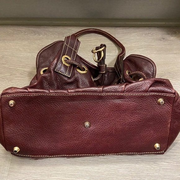 Custom made leather handbag from Florence Italy - Picture 4 of 5